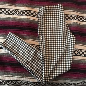 Checkered pants from dolls kill L